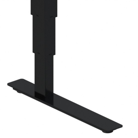 Czarna noga biurka regulowanego 501-37 o szerokości 172 x 174 cm Czarna noga biurka regulowanego 501-37 o szerokości 172 x 174 cm