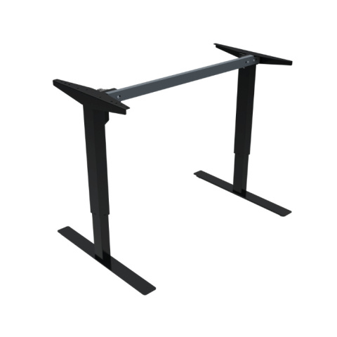 Stelaż biurka regulowany czarny 501-47 o szerokości 112 cm Stelaż biurka regulowany czarny 501-47 o szerokości 112 cm