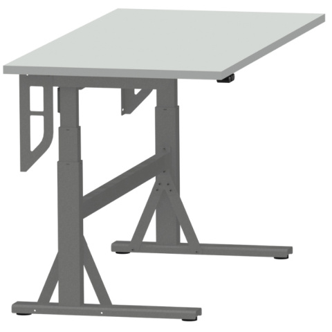 Stół roboczy Bench 350 z blatem białym o rozmiarze 160x60 cm Stół roboczy Bench 350 z blatem białym o rozmiarze 160x60 cm